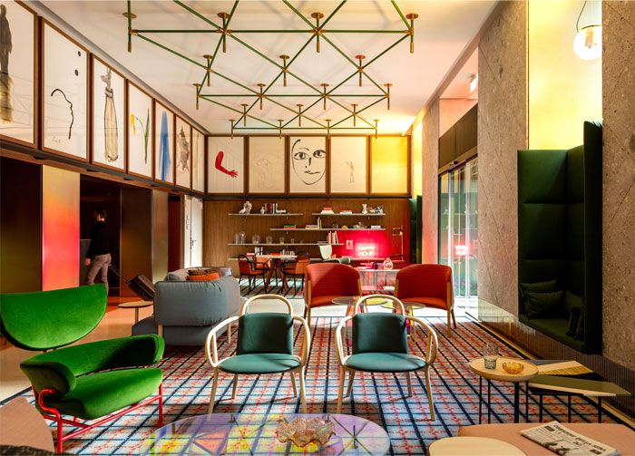 復(fù)古風(fēng)格時(shí)尚酒店設(shè)計(jì)，金博大裝飾