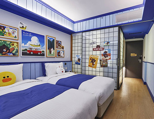 卡通主題酒店客房設(shè)計1