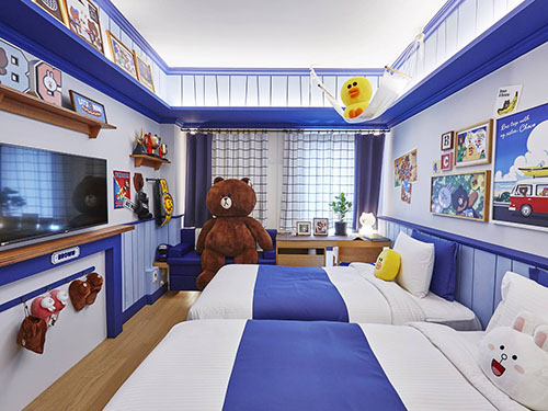 卡通主題酒店客房設(shè)計2
