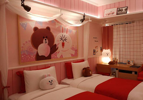 卡通主題酒店客房設(shè)計4