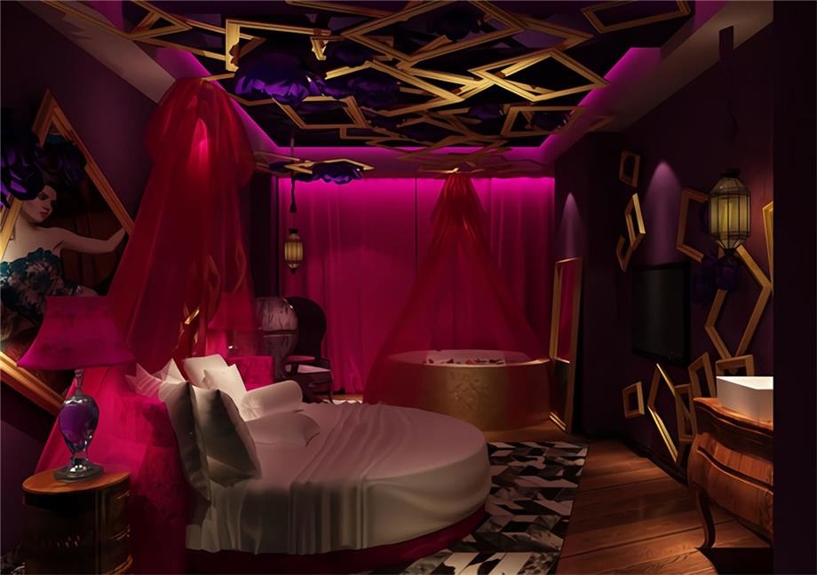 情侶主題酒店裝修 情侶主題酒店裝修