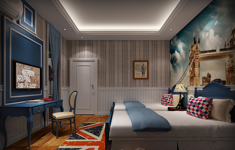 北京樂酷花園主題酒店裝修設(shè)計公司案例(圖7) 北京樂酷花園主題酒店裝修設(shè)計公司案例(圖7)