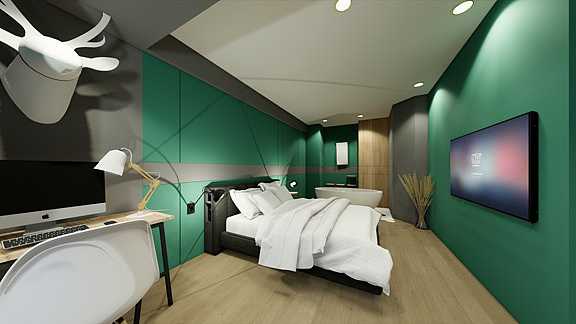 長沙綠地之窗主題酒店裝修設計公司案例(圖7)