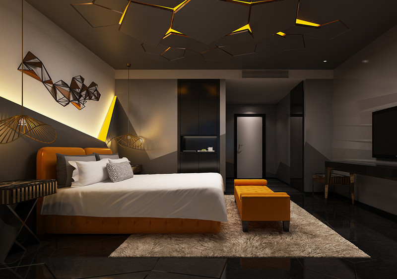 湖北荊門云精品主題酒店設計案例(圖4) 湖北荊門云精品主題酒店設計案例(圖4)