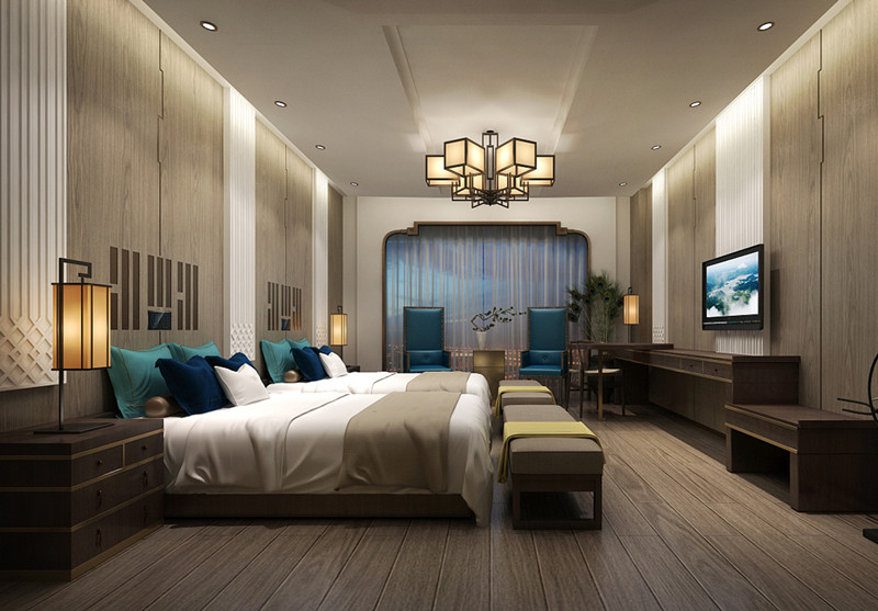 湖北荊門云精品主題酒店設計案例(圖8) 湖北荊門云精品主題酒店設計案例(圖8)