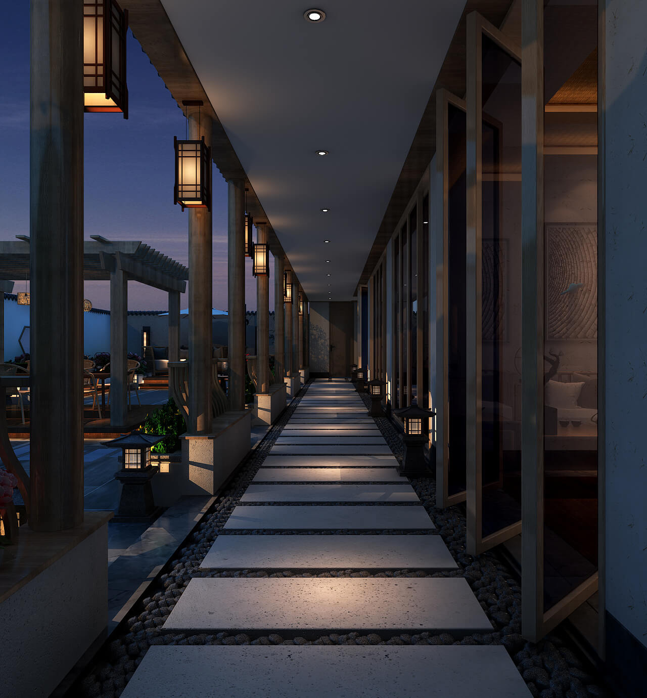 太原婚慶主題酒店裝修設(shè)計公司案例(圖3)