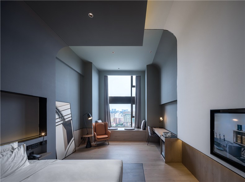 鄭州亞朵酒店裝修公司S主題酒店設計案例(圖10) 鄭州亞朵酒店裝修公司S主題酒店設計案例(圖10)