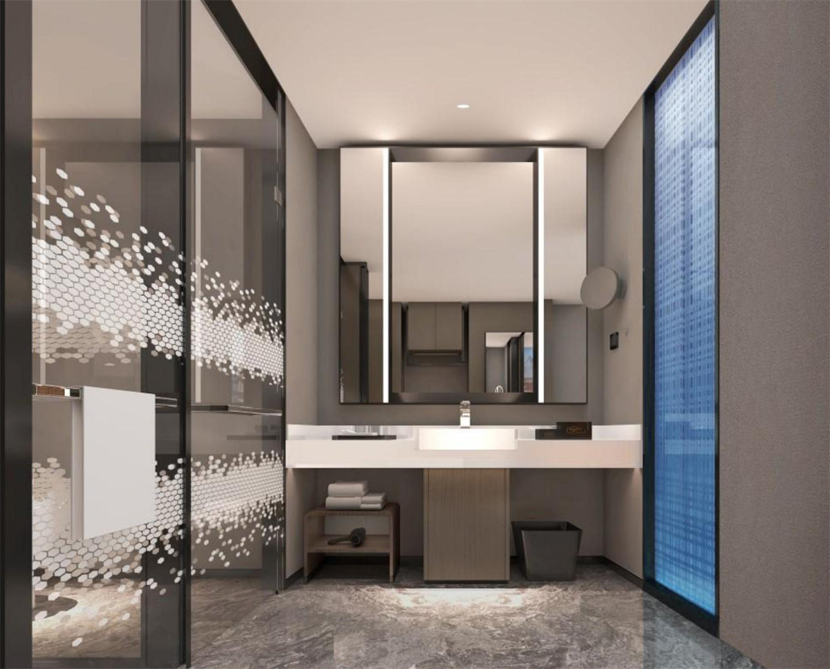 廣東佛山希爾頓歡朋四星級酒店裝修設計(圖17) 廣東佛山希爾頓歡朋四星級酒店裝修設計(圖17)