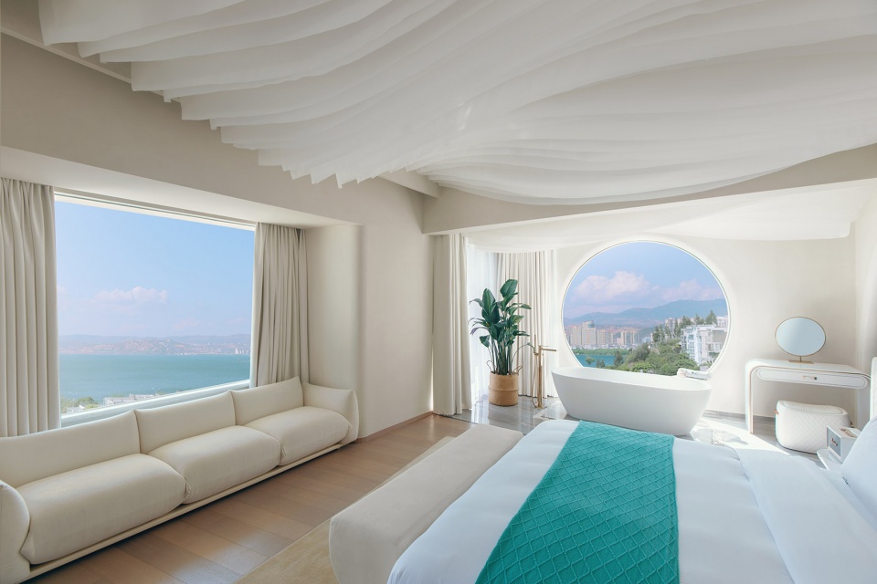 酒店設(shè)計(jì)公司大理海景度假酒店裝修案例(圖11) 酒店設(shè)計(jì)公司大理海景度假酒店裝修案例(圖11)