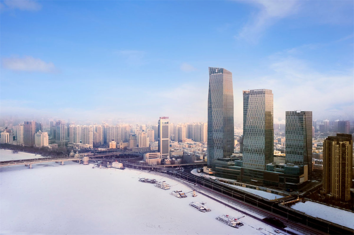 哈爾濱富力麗思卡爾頓五星級酒店裝修設計方案(圖1) 哈爾濱富力麗思卡爾頓五星級酒店裝修設計方案(圖1)