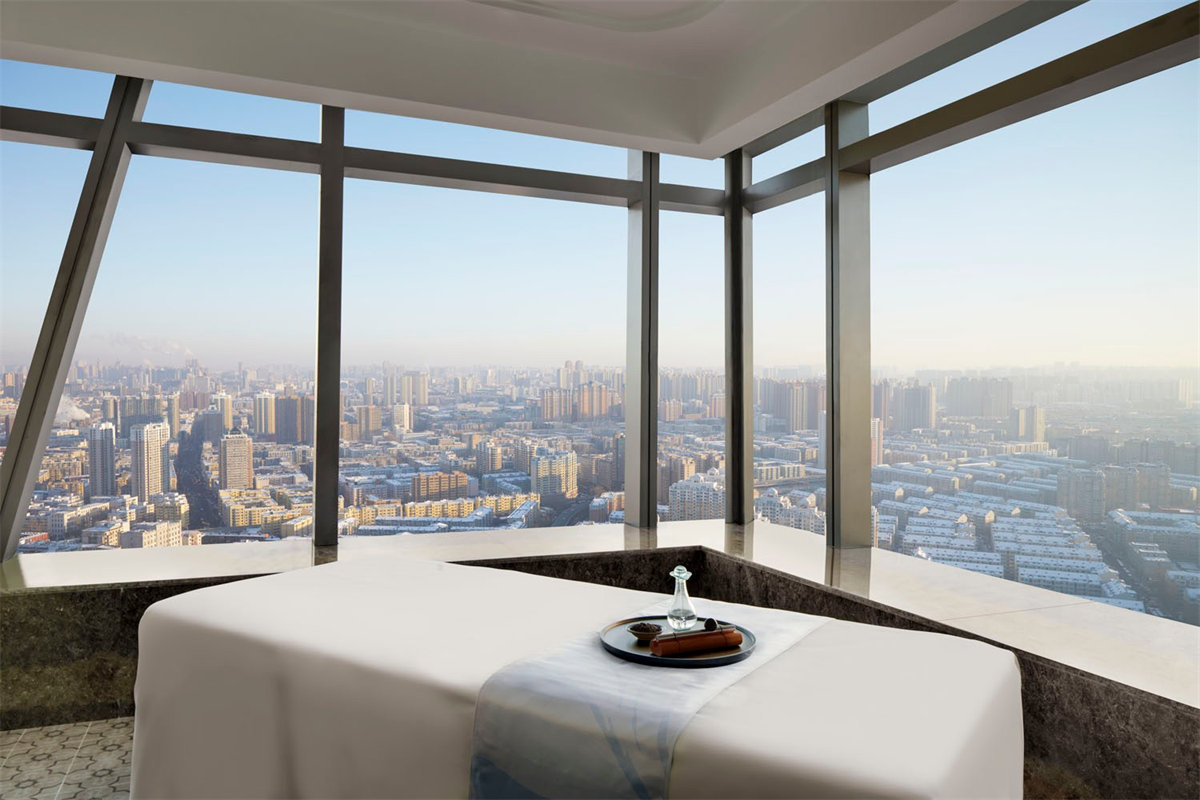 哈爾濱富力麗思卡爾頓五星級酒店裝修設計方案(圖6) 哈爾濱富力麗思卡爾頓五星級酒店裝修設計方案(圖6)