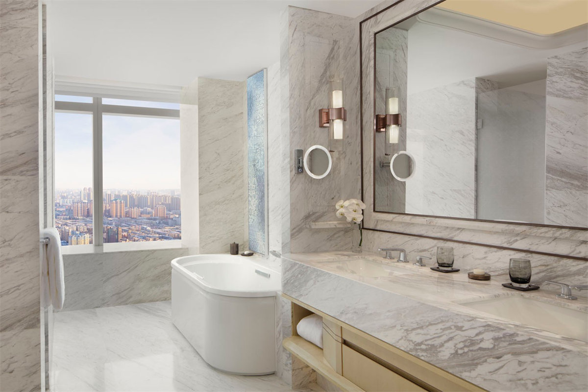 哈爾濱富力麗思卡爾頓五星級酒店裝修設計方案(圖9) 哈爾濱富力麗思卡爾頓五星級酒店裝修設計方案(圖9)