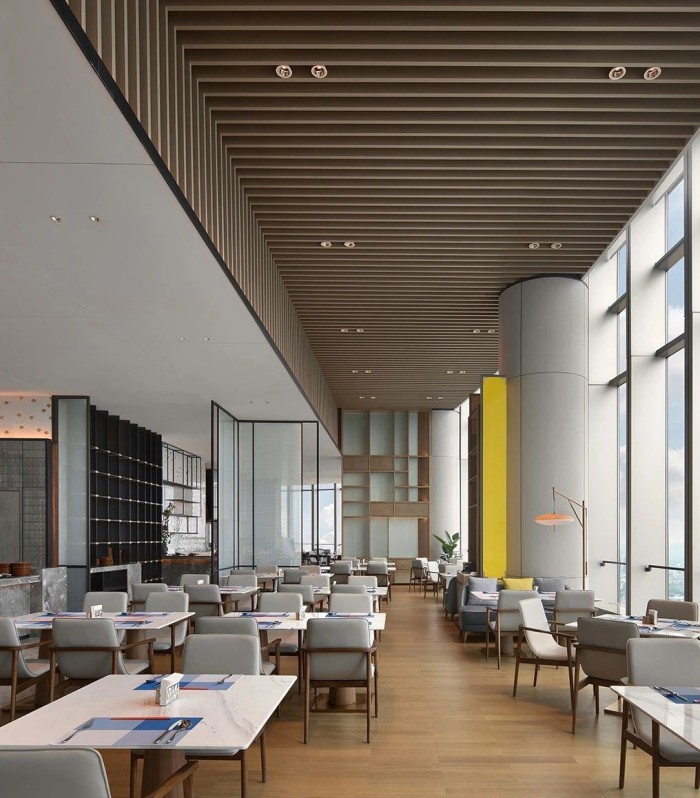 長沙世茂希爾頓五星級酒店裝修設(shè)計案例(圖6) 長沙世茂希爾頓五星級酒店裝修設(shè)計案例(圖6)