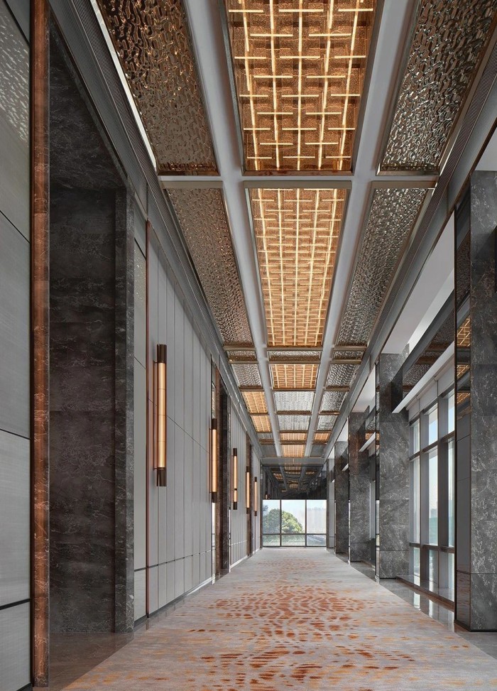 長沙世茂希爾頓五星級酒店裝修設(shè)計案例(圖9) 長沙世茂希爾頓五星級酒店裝修設(shè)計案例(圖9)