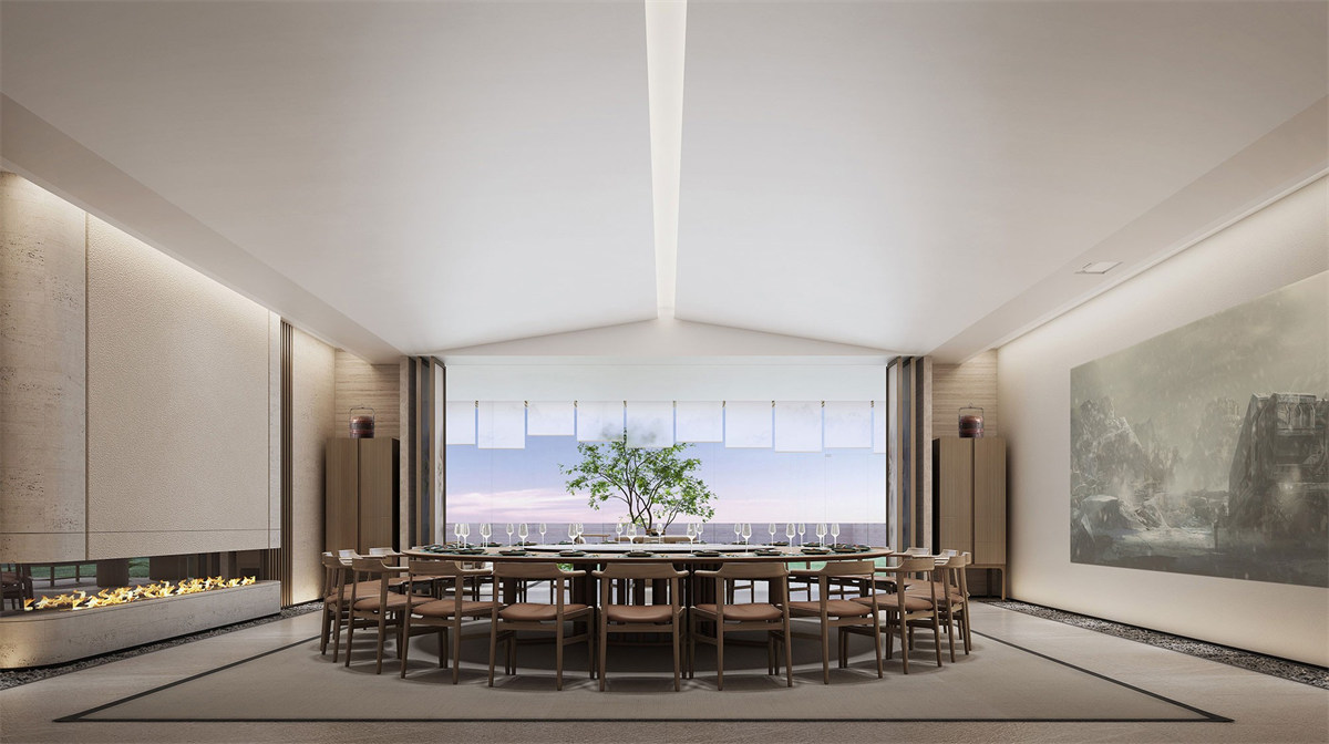 德陽文悅花園四星級(jí)度假酒店裝修設(shè)計(jì)效果圖(圖8) 德陽文悅花園四星級(jí)度假酒店裝修設(shè)計(jì)效果圖(圖8)