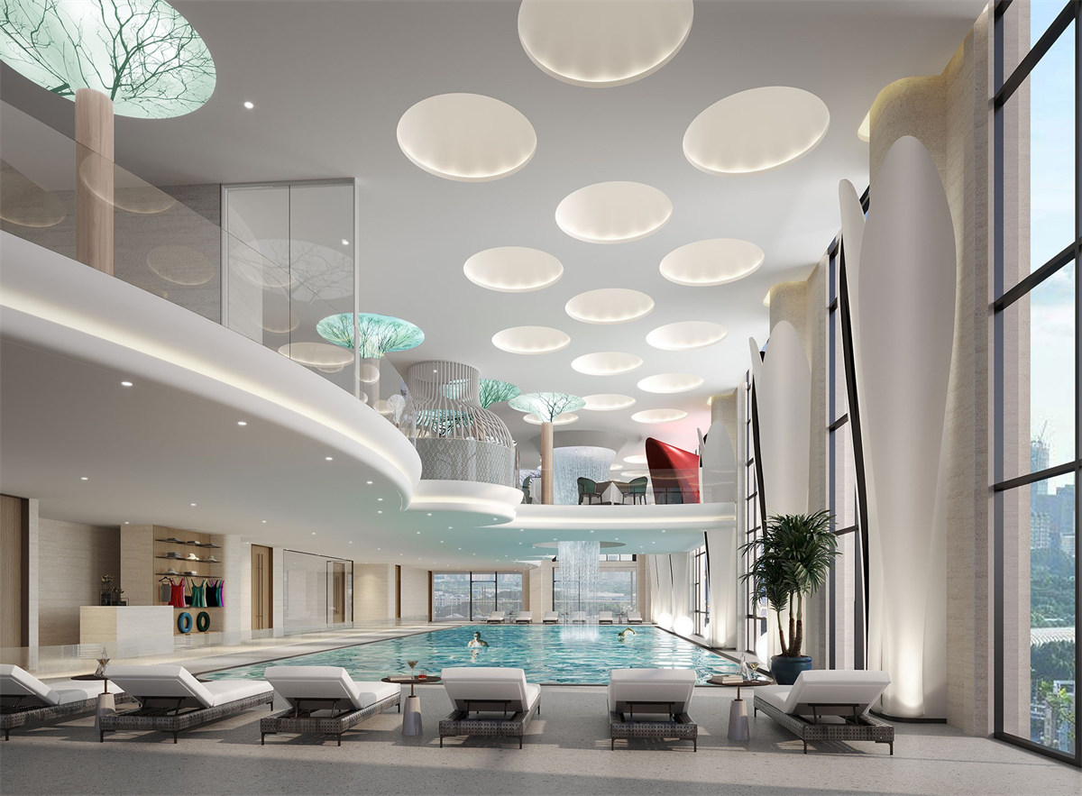 德陽文悅花園四星級(jí)度假酒店裝修設(shè)計(jì)效果圖(圖15) 德陽文悅花園四星級(jí)度假酒店裝修設(shè)計(jì)效果圖(圖15)