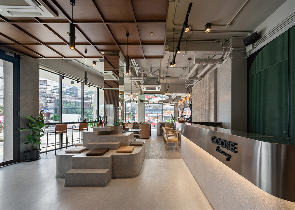 極簡工業(yè)風鵝生活精品酒店裝修設計方案(圖3) 極簡工業(yè)風鵝生活精品酒店裝修設計方案(圖3)