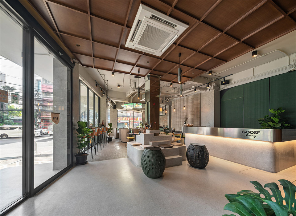 極簡工業(yè)風鵝生活精品酒店裝修設計方案(圖2) 極簡工業(yè)風鵝生活精品酒店裝修設計方案(圖2)