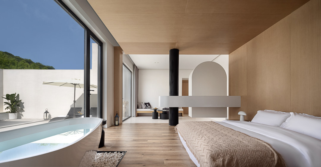 國內版馬爾代夫度假民宿裝修設計案例(圖10) 國內版馬爾代夫度假民宿裝修設計案例(圖10)