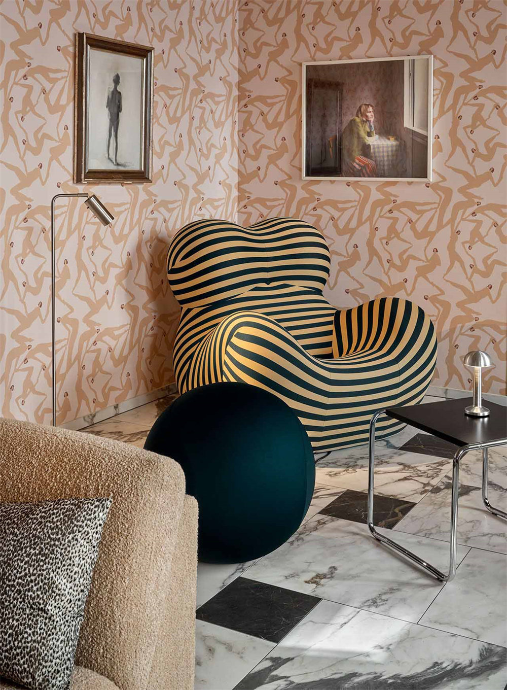 波西米亞風(fēng)情赫爾辛基Torni設(shè)計(jì)酒店裝修案例(圖4)