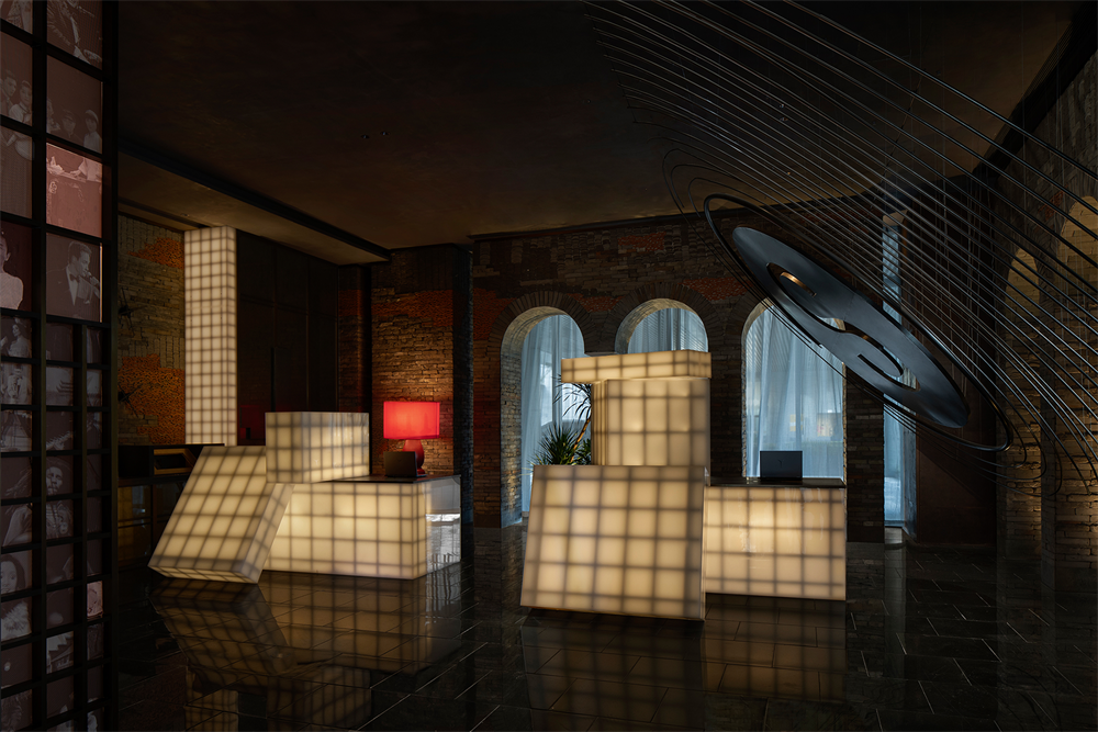 寧波萬科濱江奧體中心亞朵S酒店裝修設計方案(圖4)