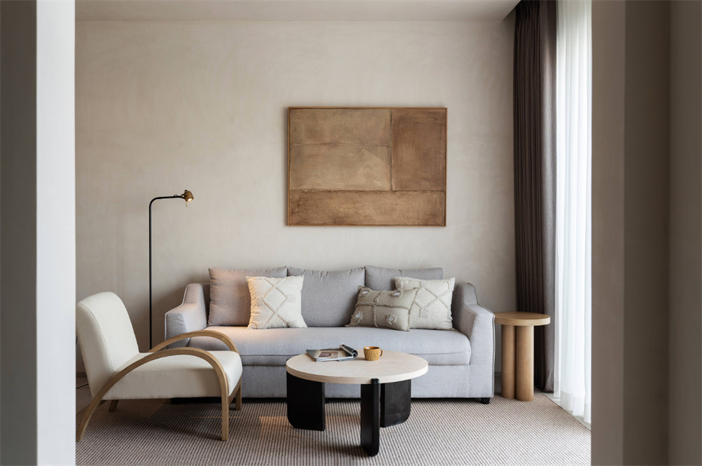 蜜悅·藍白圣島懸崖泡池海景民宿裝修設計方案(圖8)