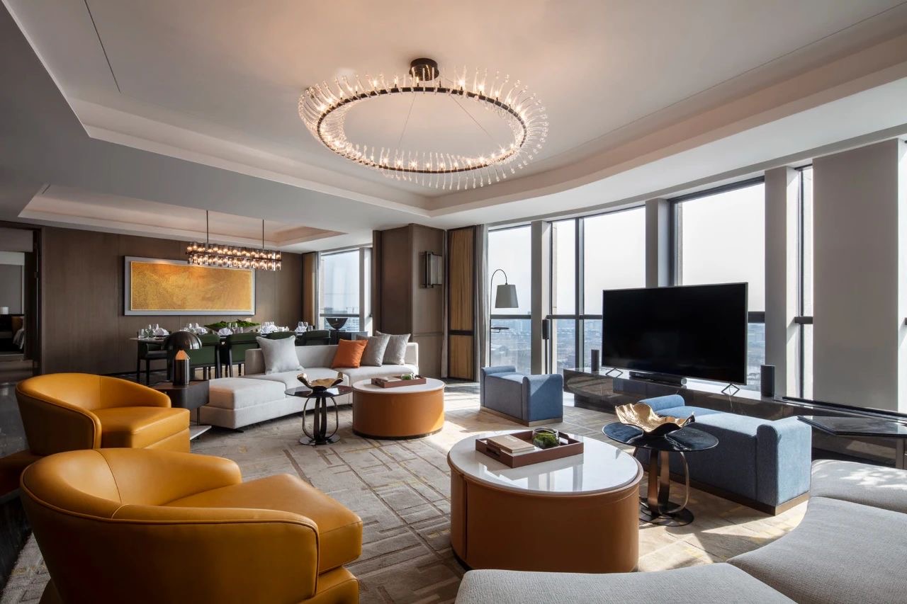 當(dāng)代藝術(shù)融合歷史  雄安新區(qū)溫德姆酒店裝修設(shè)計(jì)(圖10)