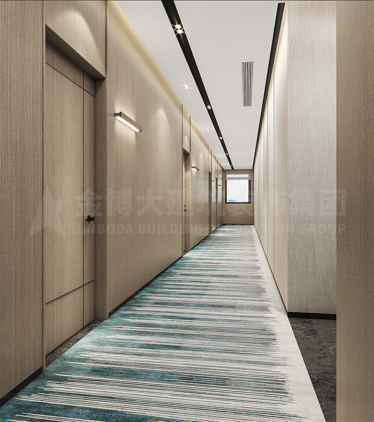 許昌云朵精品酒店設計案例(圖4) 走廊.jpg