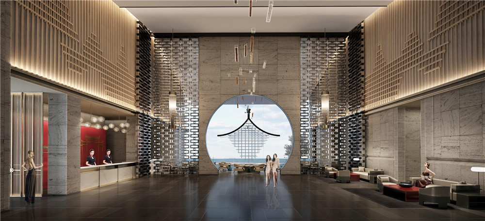 西安秦都傳奇星級酒店大堂改造設(shè)計方案