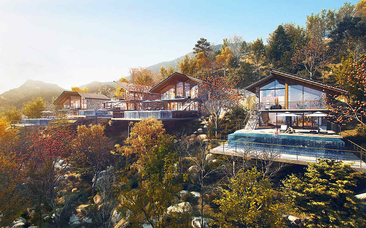 山東泰山度假酒店設(shè)計(jì)案例 山東泰山度假酒店設(shè)計(jì)案例