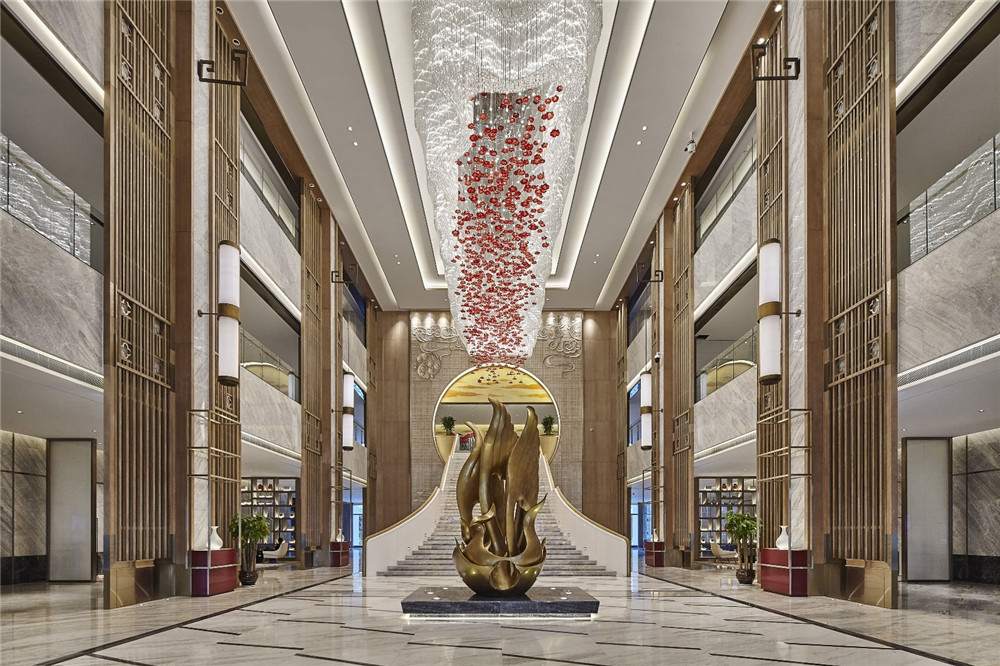 遵義格蘭云天五星級酒店設(shè)計裝修案例