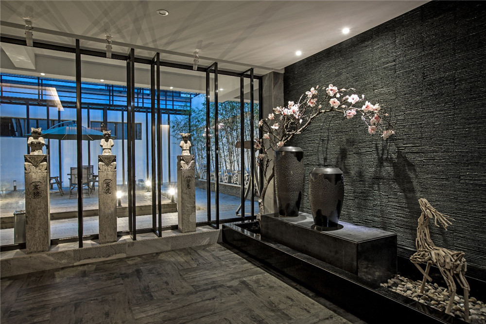 焦作九曲竹文化主題民宿酒店設(shè)計(jì)案例(圖4) 焦作九曲竹文化主題民宿酒店設(shè)計(jì)方案