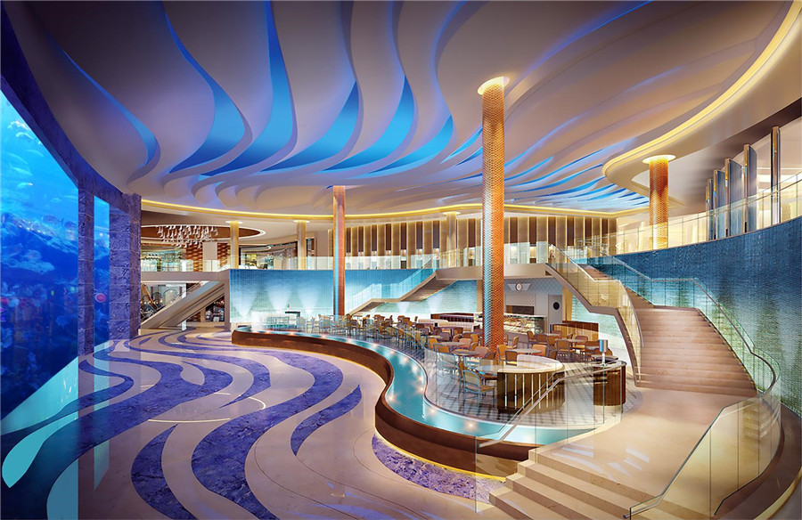 三亞亞特蘭蒂斯酒店大堂設(shè)計(jì)