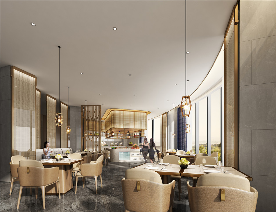 信陽(yáng)光州盛達(dá)酒店宴會(huì)廳升級(jí)改造設(shè)計(jì)(圖2) 信陽(yáng)光州盛達(dá)酒店餐飲宴會(huì)廳升級(jí)改造裝修設(shè)計(jì)方案