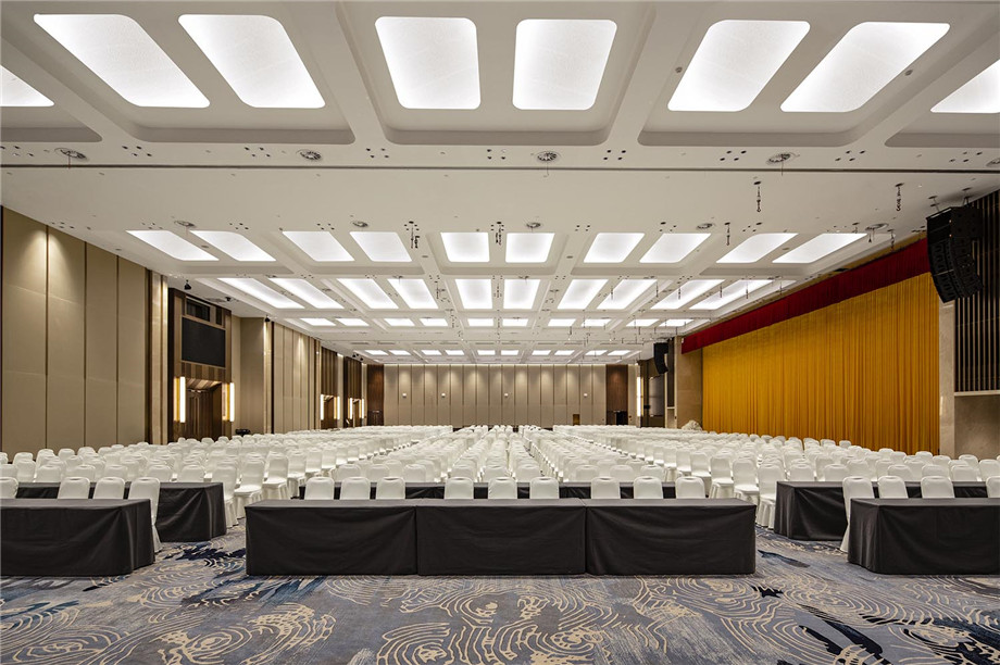 綿陽國際會議中心及高端五星級酒店裝修設計案(圖6) 綿陽國際會議中心及高端五星級酒店裝修設計案例
