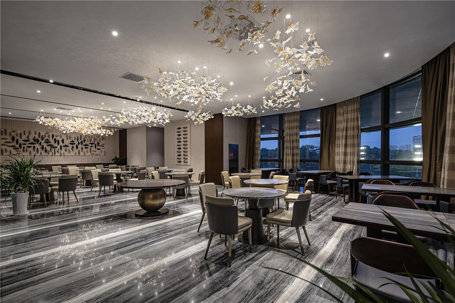 綿陽國際會議中心及高端五星級酒店裝修設計案(圖8) 綿陽國際會議中心及高端五星級酒店裝修設計案例