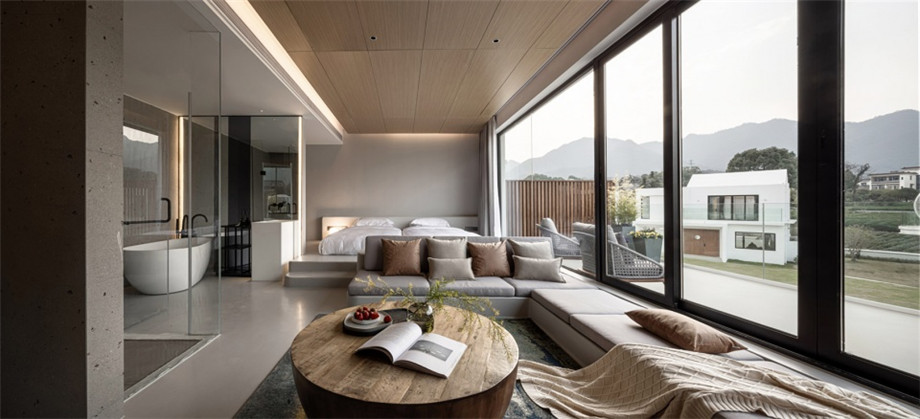 杭州·龍塢陌領(lǐng)融郡精品度假酒店裝修設(shè)計案例(圖9) 杭州·龍塢陌領(lǐng)融郡精品度假酒店裝修設(shè)計案例