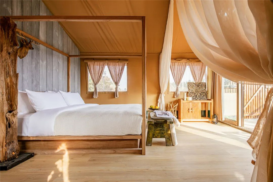 堪比國外的漫戈塔·非洲假日野奢酒店設(shè)計(jì)(圖3) 與國外大牌度假酒店媲美的漫戈塔·非洲假日野奢酒店設(shè)計(jì)