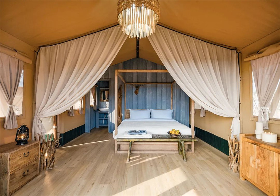 堪比國外的漫戈塔·非洲假日野奢酒店設(shè)計(jì)(圖5) 與國外大牌度假酒店媲美的漫戈塔·非洲假日野奢酒店設(shè)計(jì)